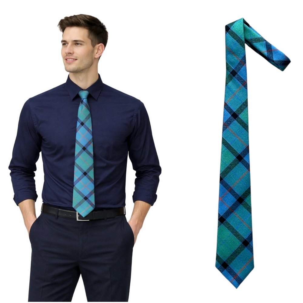 Ingles Buchanan Navy and Green Plaid Tie
🔥% bundle of 3, 5, 10, 15 or 20 ties